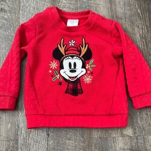 Minnie Mouse holiday sweater